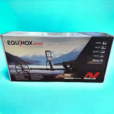 Minelab Equinox 800 Metal Detector Waterproof Multi-Frequency • $849.95