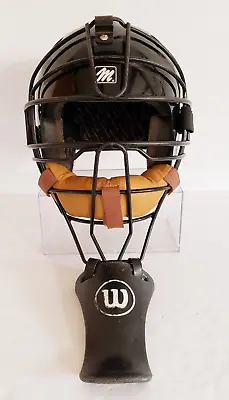 MacGregor Catchers/Umpires Mask Helmet W/Throat Guard Size 18 7/8 - 22  URS-304 • $45