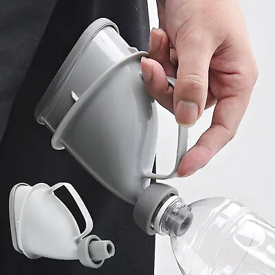 Unisex Male Female Urine Wee Bottle Portable Urinal Camping Travel Car Toilet UK • £6.95