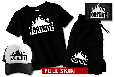 FORTNITE Shirt Hat Pants And Wallet SET. *SET OF 4*   New Sizes  OZ Seller • $59