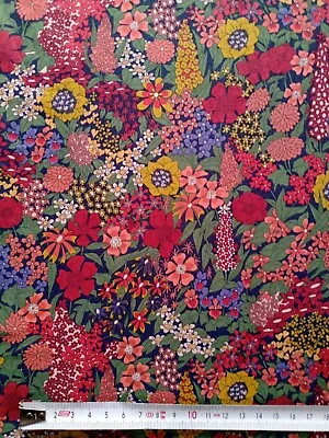 Remnant CIARA G - Floral - Liberty Of London Tana Lawn Cotton  67 X 17cm • £6.85
