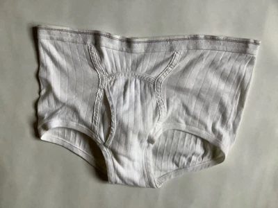 $26 • Buy Vintage Briefs  by  BODYGUARDS  RIBBED From The 40’s Or 50’s  Size 40