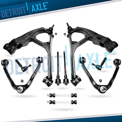 10pc 4WD Front Upper Lower Control Arm Sway Bar For 1999-2006 GMC Sierra 1500 • $254.23