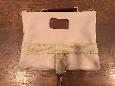 VINTAGE ROYAL COPENHAGEN TRAVEL BAG Toiletries CEO Musk Promotional Beige Canvas • $0.99