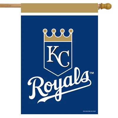 Kansas City Royals House Flag MLB Licensed 28  X 40  Briarwood Lane • $22.99