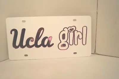 Ucla Girl Collegiate Licensed Product Acrylic Plate Usa Bruins • $12.99