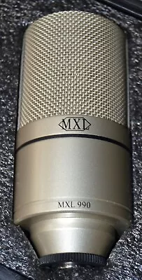 MXL – 990 Microphone W/ Mount & Case – Used • $99.99