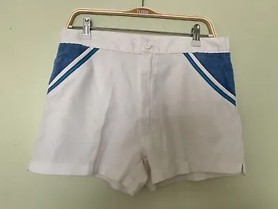 Vintage St Michael 79’s/80’s Shorts Size 8-10 Tennis Style • £5