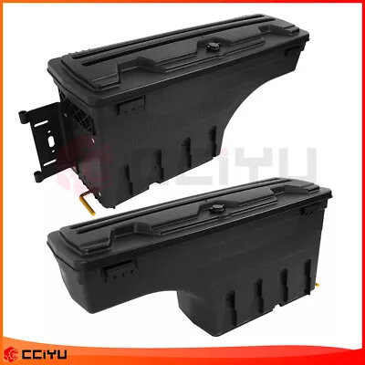 Left+Right Side For Ford F150 1997-2014 Truck Bed Swing Storage Box Tool Box • $165.43