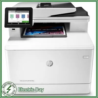 $875 • Buy HP LaserJet Pro MFP M479fdw AIO Wireless Printer Copy Scan Fax All In One 