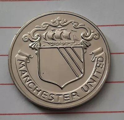 Manchester United - ESSO FA Cup Centenary Token/Medal/Coin 1872-1972 • £2.99