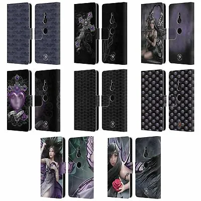 Official Anne Stokes Dark Hearts Leather Book Case For Sony Phones 1 • £19.95