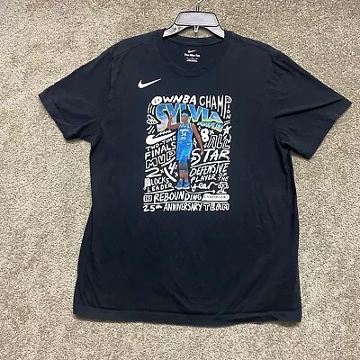 Sylvia Fowles Shirt Adult Large WNBA Minnesota Lynx Limited Edition Retirement • $19.99