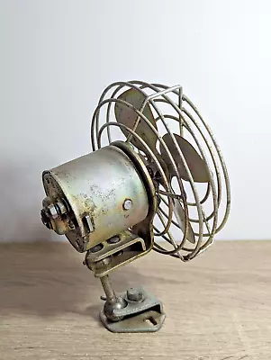 VINTAGE HOT ROD Hot Rad CAR 1930/40 METAL BLADE FAN Dash Column Defrost 12V WORK • $99