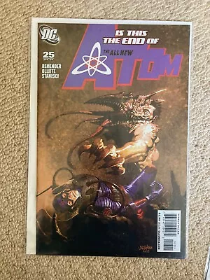 All New Atom #25 Rick Remender DC 2008 (X-Men Captain America) • £3.99