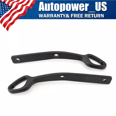 Pair Front Seat Belt Holder Extension Guide Hook For 2015-2021 Ford Mustang • $32.69