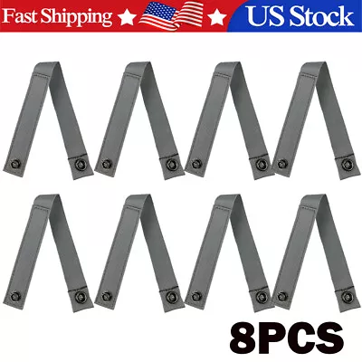 8 X 6  MOD MOLLE PALS Modular Web Gear Replacement Tie Straps Gray • $15.59