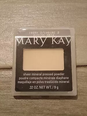 Mary Kay Sheer Mineral Pressed Powder Ivory 2 NEW • $13.99