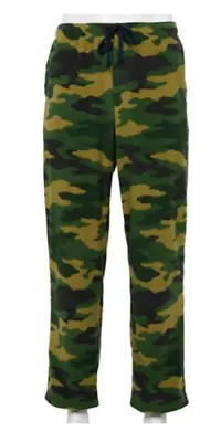 Sonoma Pajama Pants Mens XXL Microfleece Elastic Waist Pockets Camouflage • $17.99