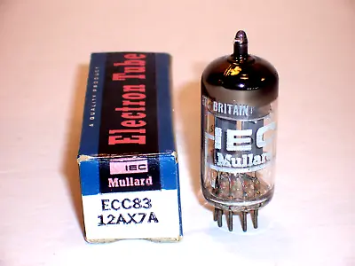 NIB / NOS British MULLARD ECC83 / 12AX7 Perfectly Balanced • $82.26