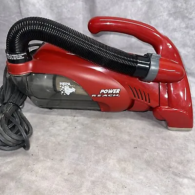 $37.99 • Buy Royal Dirt Devil 08245 HEPA Power Reach Handheld Hand Vac Vacuum Cleaner Tested