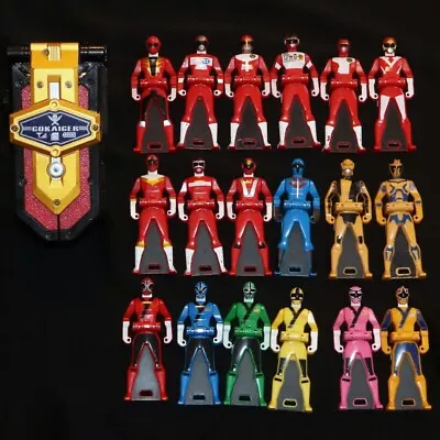 POWER RANGERS GOKAIGER Super Megaforce DX Mobirates 18p Key Morpher Samurai Set • $77.98