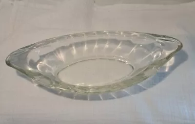  Heavy Clear Glass Banana Split Boats Dishes Vintage  • $9.45