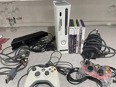 Microsoft Xbox 360 Console Game Lot Bundle - Kinectcontrollers Games • $23.50