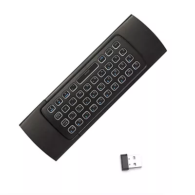 2.4G Backlit Fly Air Mouse Wireless Keyboard Remote Control For KODI TV BOX PC H • $10.86