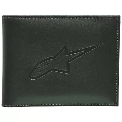 Alpinestars Men's Ageless Bifold Leather Wallet Military Green • $39.95