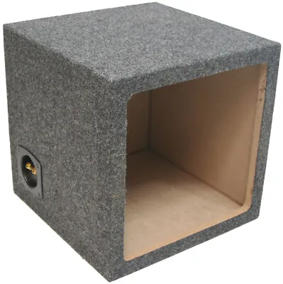 $74.95 • Buy Car Audio Single 15  Sealed Square Sub Box Enclosure Fits Kicker L7 Subwoofer