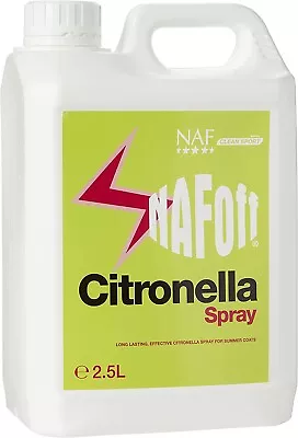 £16.99 • Buy NAF Off Citronella For Horses Insect Midge Fly Repellent Spray Refill Gel Wash.