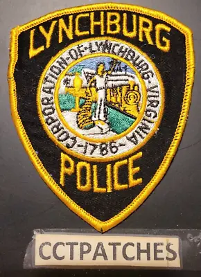 $6.49 • Buy Lynchburg, Virginia Police Shoulder Patch Va
