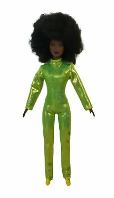 Bodysuit Catsuit Nylon Stretch For Fashion Doll 11.5   Green Fits Barbie Doll • $34.62