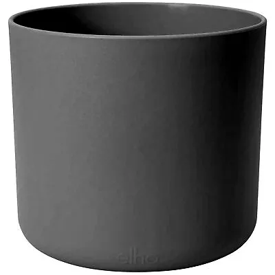 Grey Lisbon Ceramic Round Pot Indoor Plant Pot For House Plants In Home Office • £21.99