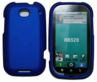 Offwire Soft Touch Snap-On Case For Motorola MB520 Bravo - Blue • $8.49