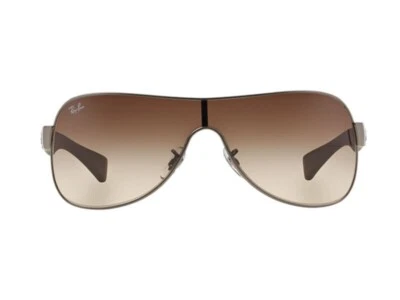 $99 • Buy Ray Ban Matte Gunmetal Wrap W Brown Gradient Lens Sunglass RB3471 029/13 130 3N*