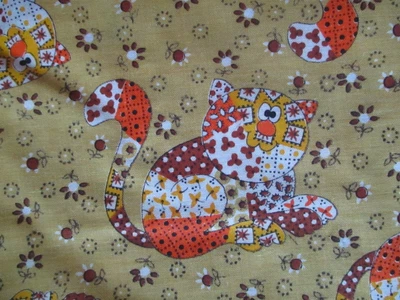 $14.95 • Buy Vintage Calico Gingham Patchwork Cotton Fabric