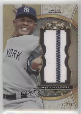 2013 Topps Triple Threads Unity Jumbo Relics /36 Mariano Rivera #TTUJR-MR1 HOF • $35.03