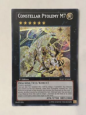 Yu-Gi-Oh! TCG Constellar Ptolemy M7 Hidden Arsenal 7: Knight Of Stars HA07-EN062 • $3.25