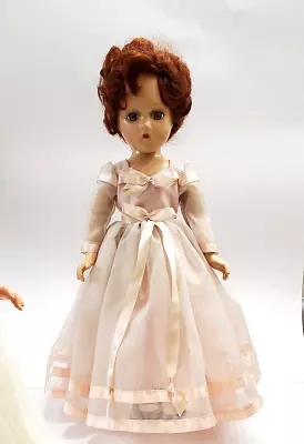 Vintage Madame Alexander Wendy Ann / Juliet Pink Bridesmaid Composition Doll • $39.99