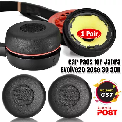 2xReplacement Ear Pads Cushion ForJabra Evolve 20 20se 30 30II 40 65 65+ Headset • $11.40
