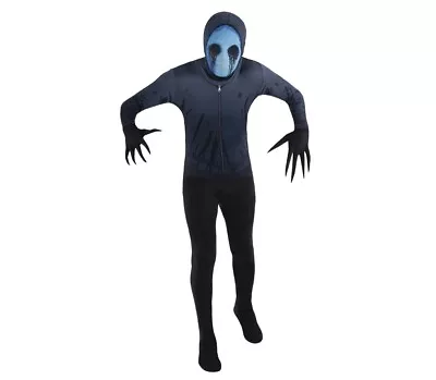 Morphsuit Eyeless Jack Child Size Medium 8-10 Halloween Costume New • $37.99