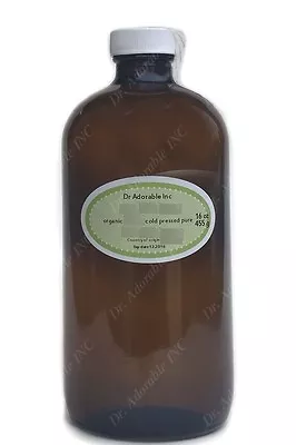 16 Oz Walnut Oil Glass Bottle Best Oil Organic Cold Pressed 100% Pure Refined  • $20.99