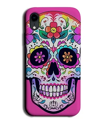 Purple Girls Mexican Sugar Skull Phone Case Cover Sugarskull Head Face Girl CC97 • £14.95