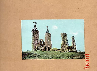 £4 • Buy Kent Herne Bay Reculvers Tinted Card Posted 1907ao1
