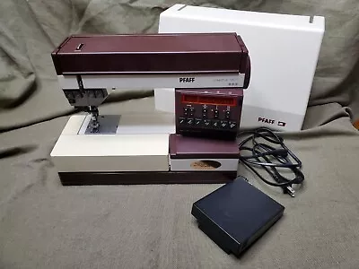 Vintage PFAFF Creative 1471 Electronic Sewing And Embroidery Machine WORKS GREAT • $362.48