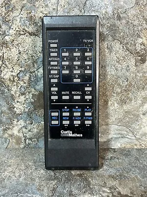 Vintage Curtis Mathes TV Remote Control Untested As Is • $9