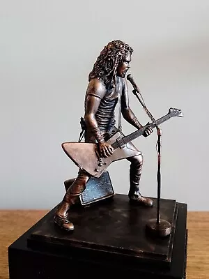 Metallica Figure James Hetfield Metallica Gift 1/16 Scale Bronze Effect Finished • $109.90