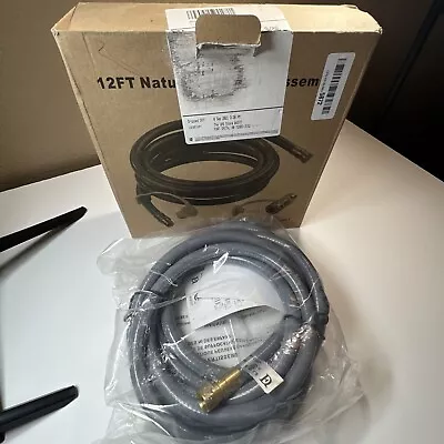 GasPro 12 Ft. 3/8  Natural Gas Hose Assembly Quick Disconnect S11 • $27